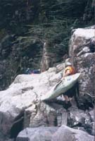 ...and portaging the VI 'Casanova Falls',Lower Mishualli