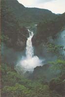 The 145m San Rafeal falls on the Quijos