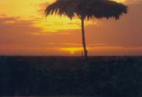 Sunset in Canoa