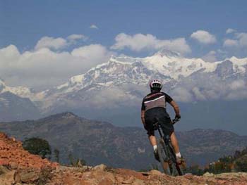 Biking in Nepal is a unique experience!