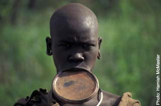 The Mursi tribes people of Ethiopia