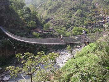 Biking in Nepal is a unique experience!