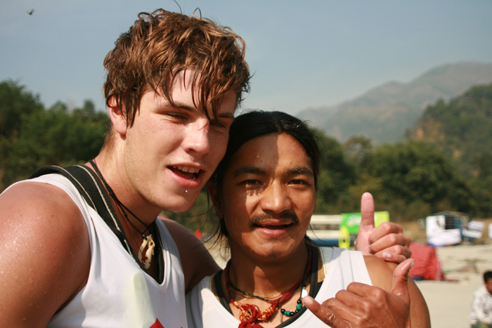 Tusc and Maila - tired but happy after a long race